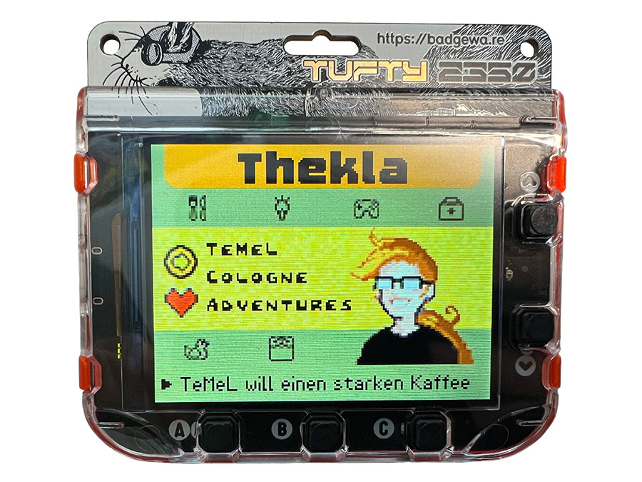 Temelgotchi – digitales Badge-Projekt
